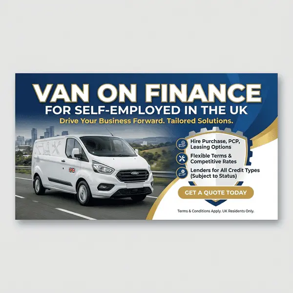 Van on Finance for Self-Employed in the UK